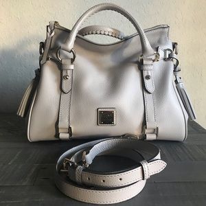 Dooney and Bourke small Belvedere satchel oyster